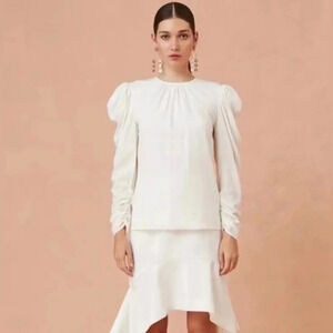 Keepsake Wistful L/S Top in Porcelain